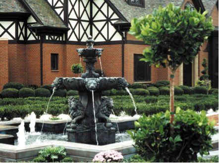 residential fountain